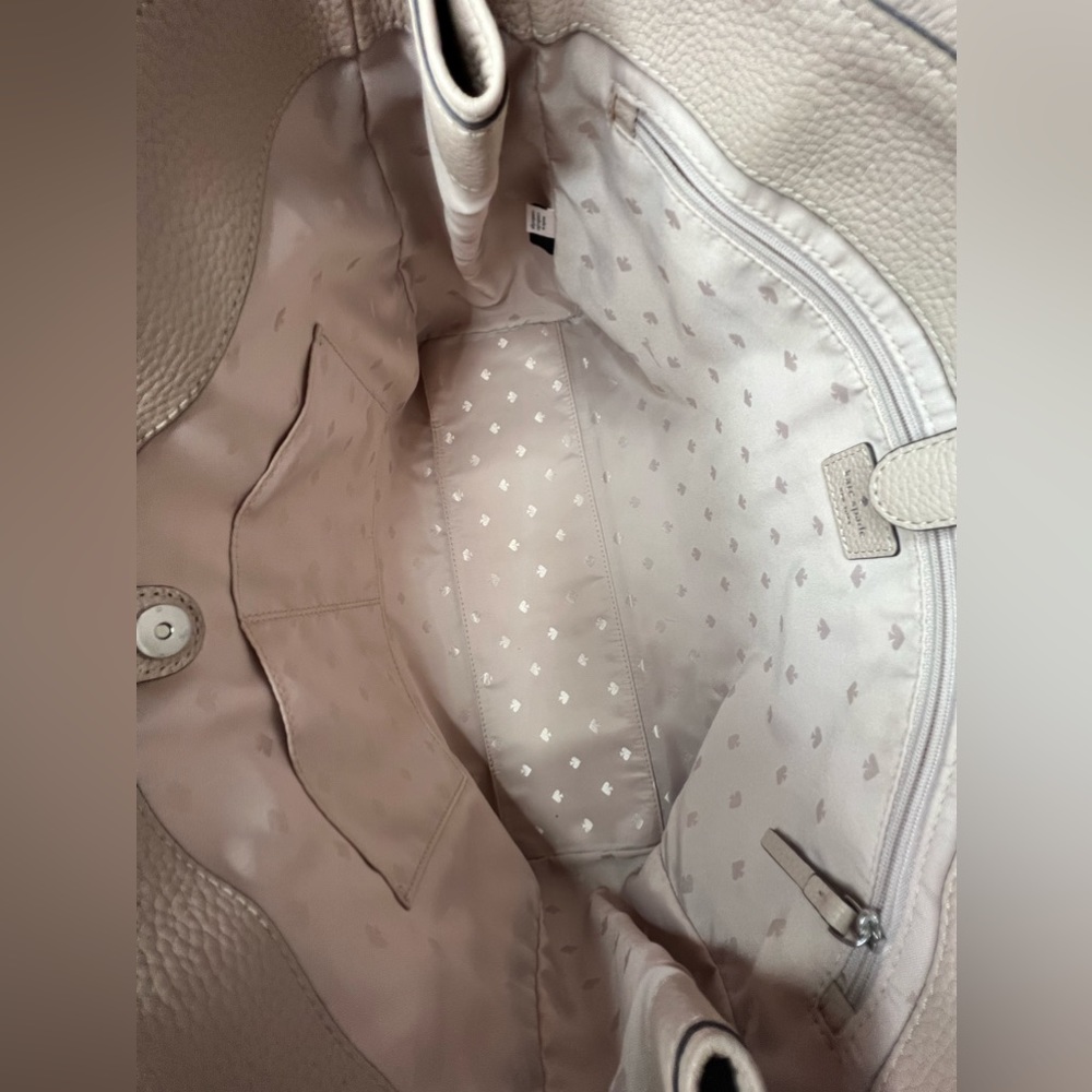 Kate Spade light pink pebbled leather large tote - Picture 10 of 13